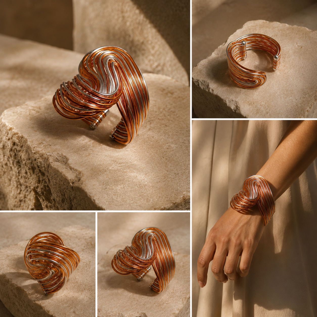 Copper Élan Cuff