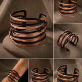 Copper Eclipse Cuff