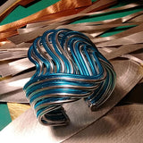 Blue Grotto Wave Cuff