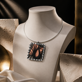 Copper Current Pendant