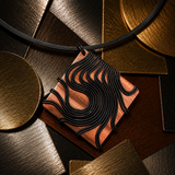 Dark Geometry Pendant