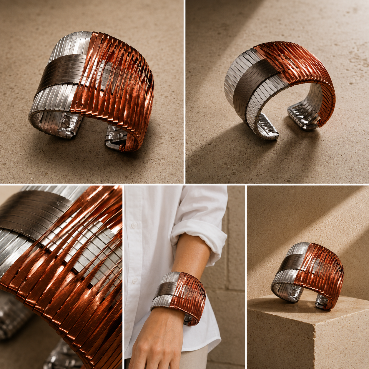 Copper Current Cuff