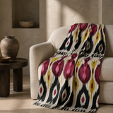 Desert Caravan Luxury Silk Adras Throw