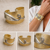 Zlatni Wave Cuff