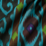 Caravan Mosaic Luxury Silk Adras Throw