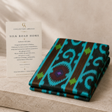 Caravan Mosaic Luxury Silk Adras Throw